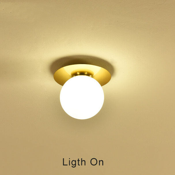 Moderna Globo Illuminazione Semi-Flussante a 1 Luce