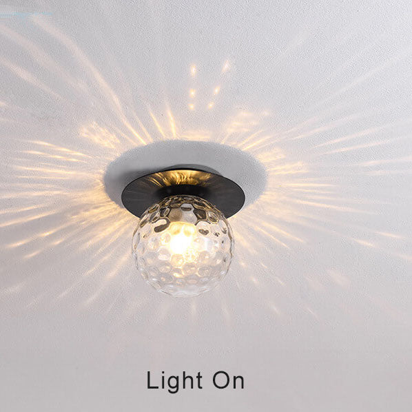 Moderna Globo Illuminazione Semi-Flussante a 1 Luce