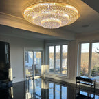 Lampadario a Cristallo Multi Livello