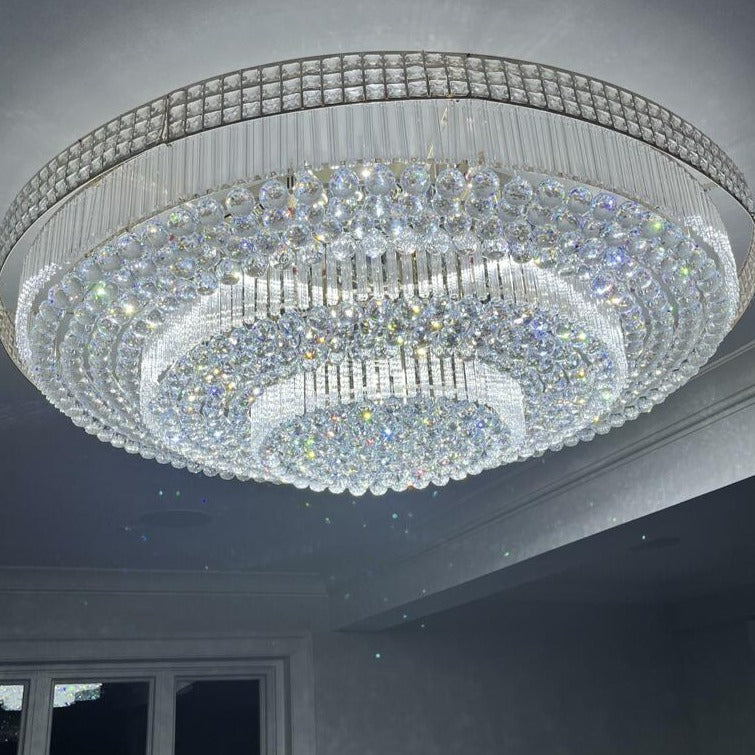 Lampadario a Cristallo Multi Livello