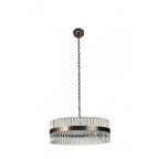 Lampadario in Tubo di Lucite Bronzo Londra