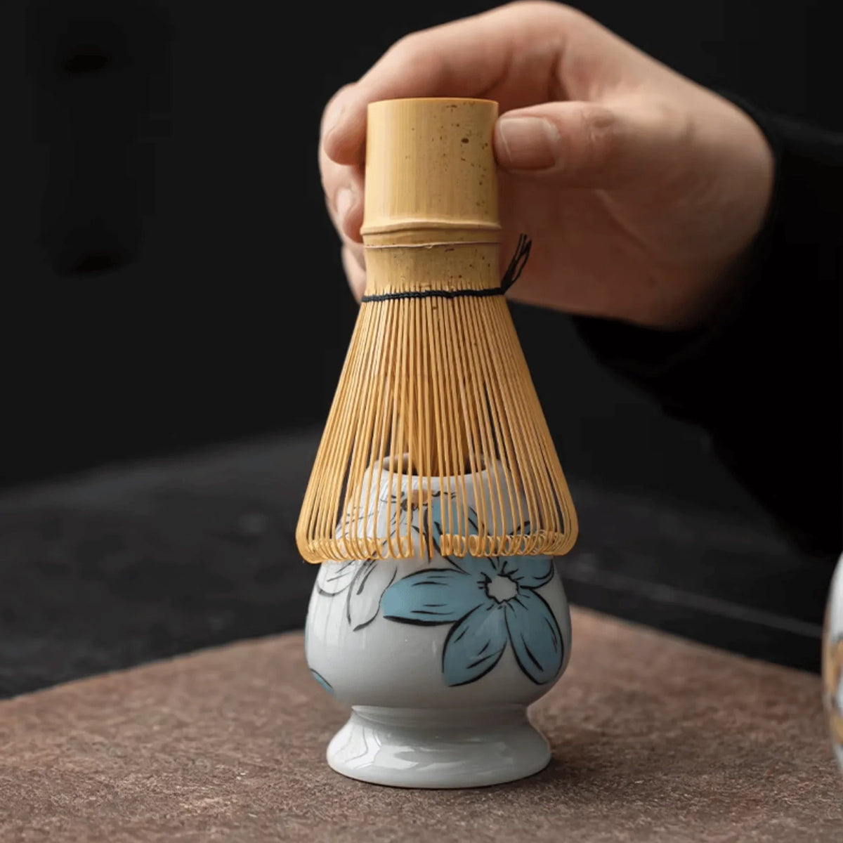 Ma Matcha Set – Kit di Rituale del Tè con Fiori di Ciliegio