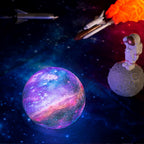 Asteria | Lampada 3D Wireless a Forma di Luna