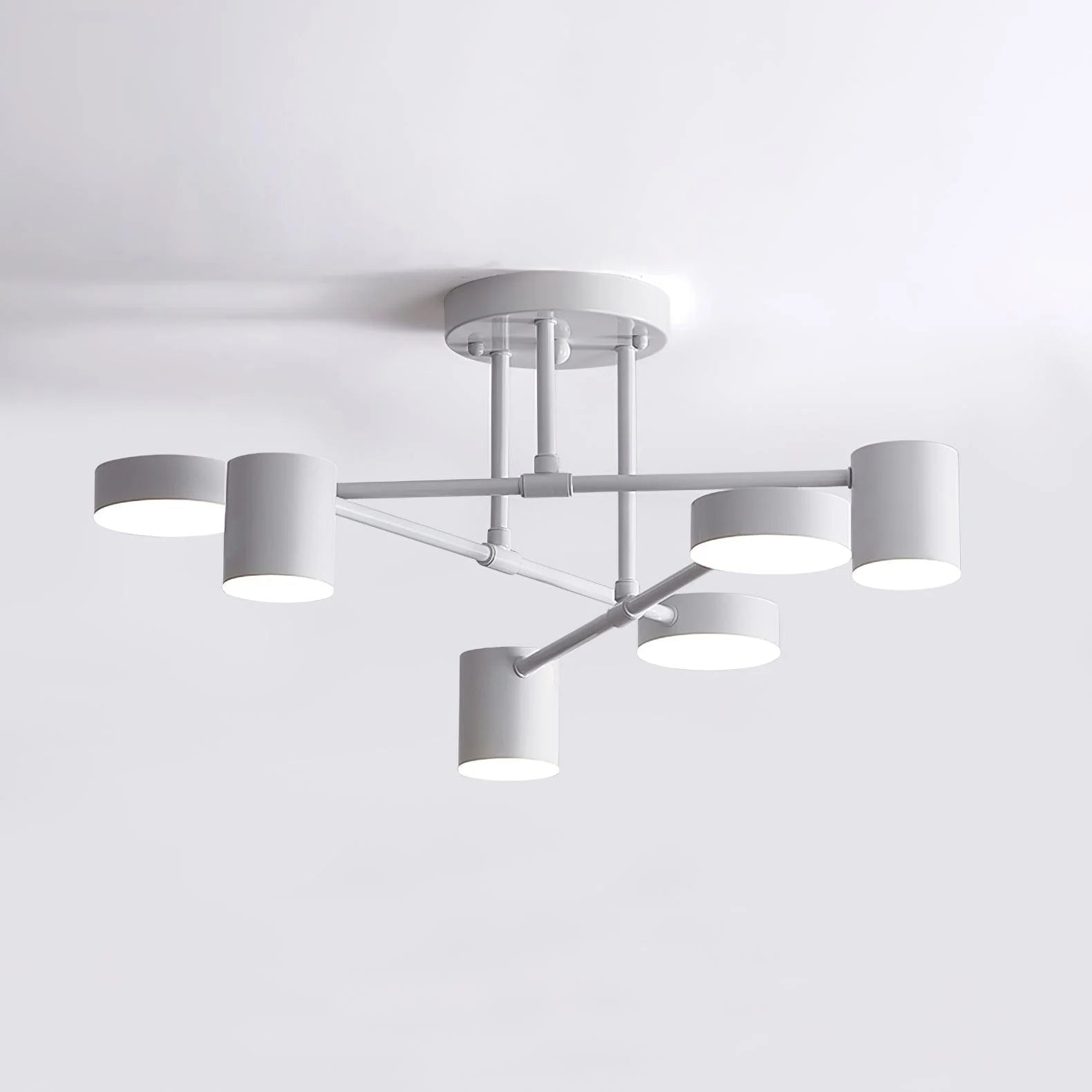 Nuova Luce da Soffitto Geometrica in Metallo