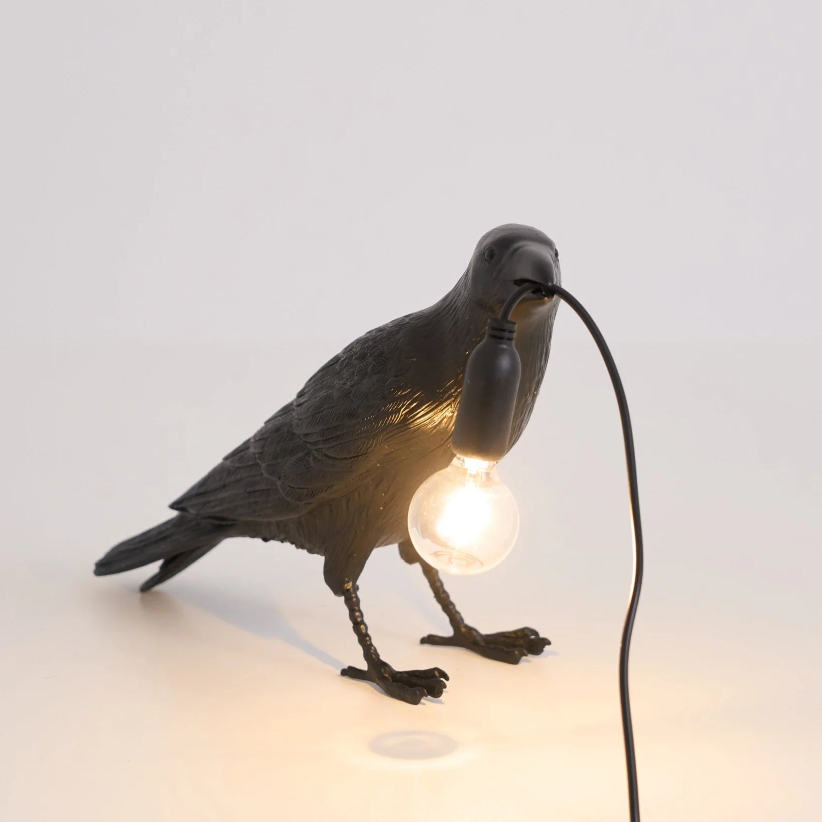 Lampada da Tavolo in Resina Trendy Crow