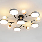 Lampada da Soffitto Moderna a Più Lampadine per Soggiorno