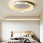 Lampada da soffitto a LED circolare minimalista nordica in ferro e acrilico
