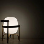 Lampada da Tavolo Nomad in Vetro Rotondo Classica