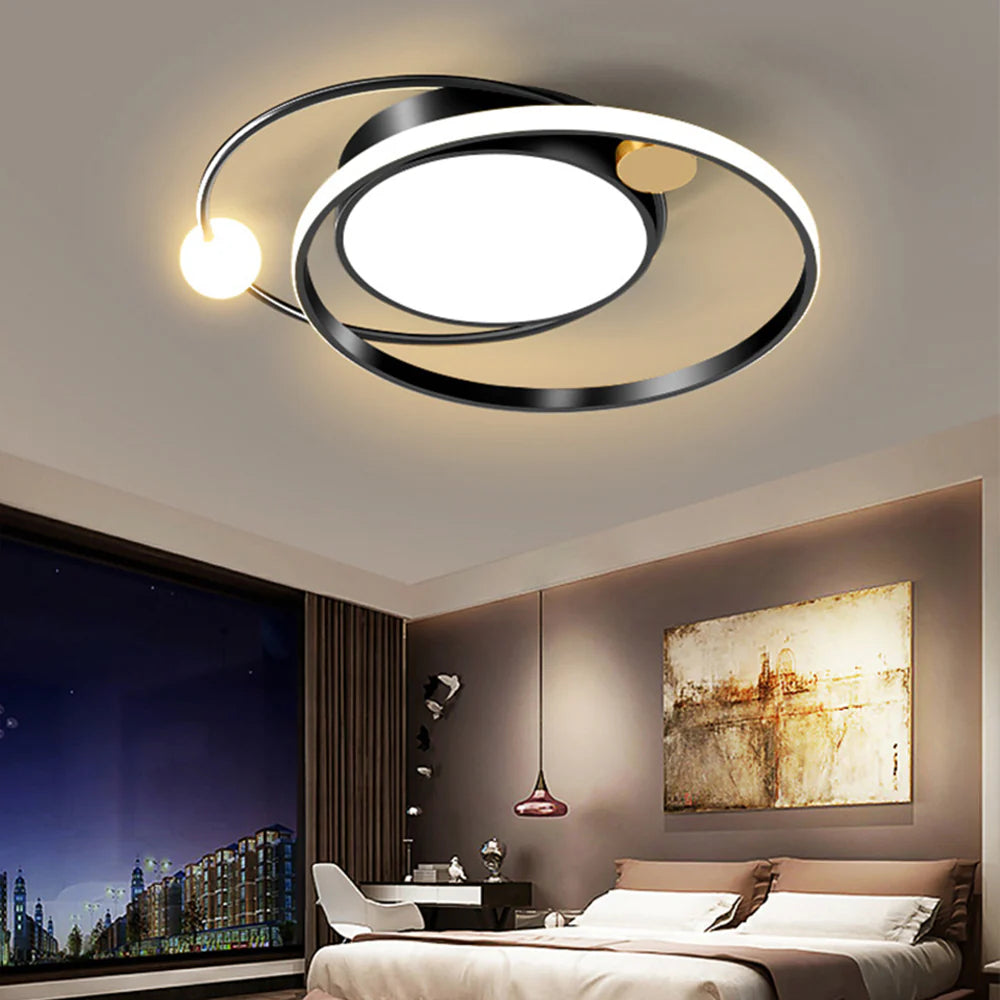 Lampada da soffitto rotonda in acrilico elegante