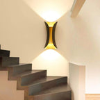 Moderna Luce da Parete Irregolare in Alluminio per Esterni