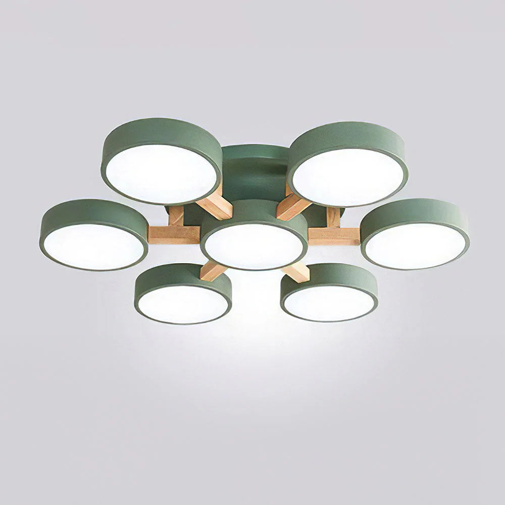 Moderna Lampada da Soffitto Rotonda