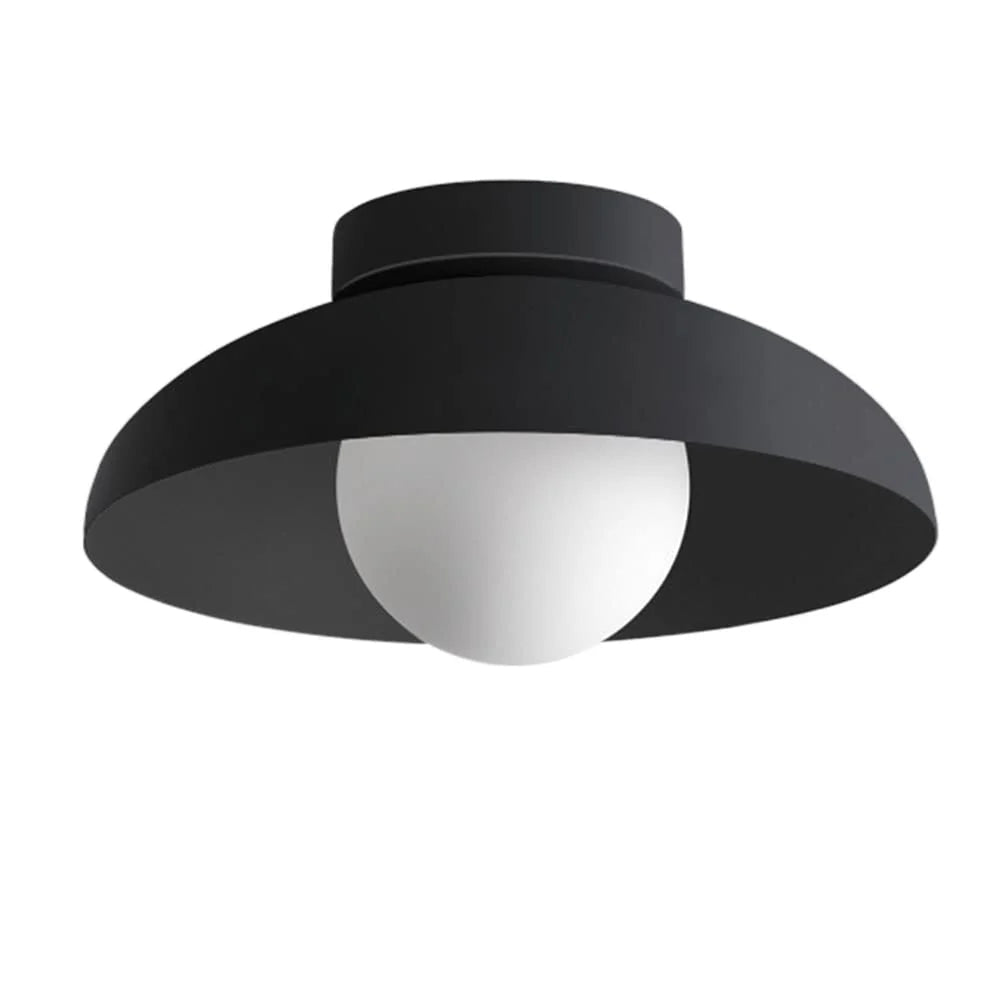 Lampada da soffitto moderna rotonda in metallo