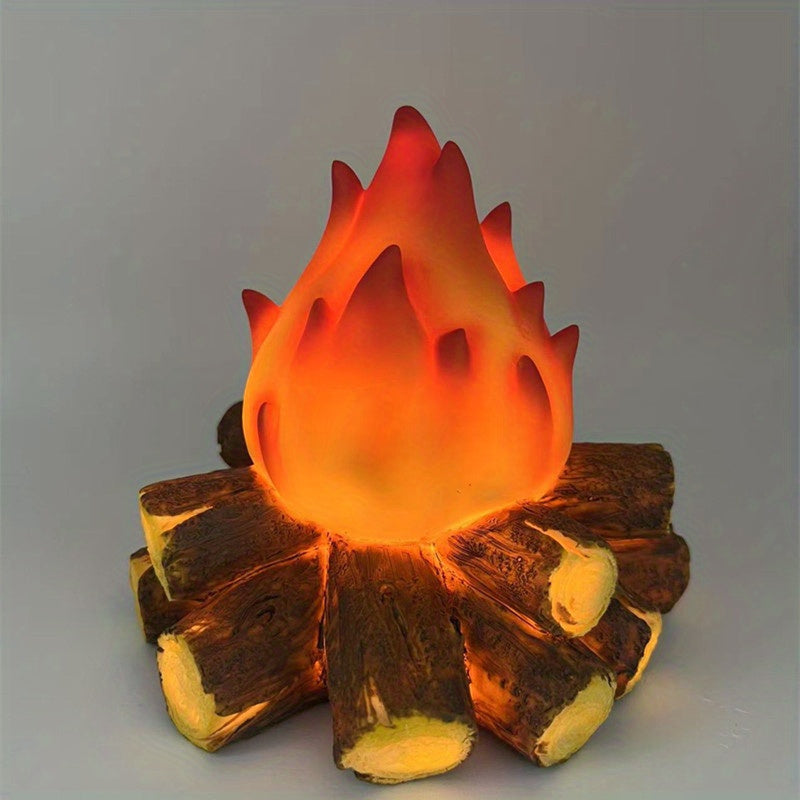 FlameGlow - Lampada LED realistica con effetto fiamma simulato