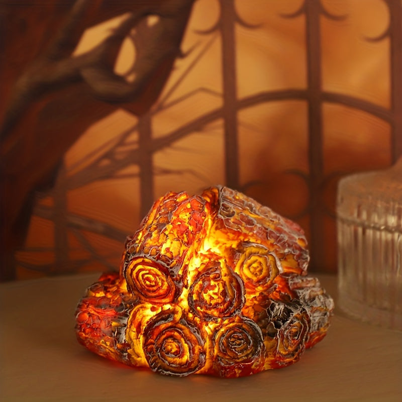 FlameGlow - Lampada LED realistica con effetto fiamma simulato