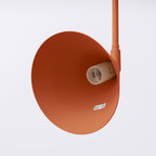 Lampada da parete NOX rossa ocra