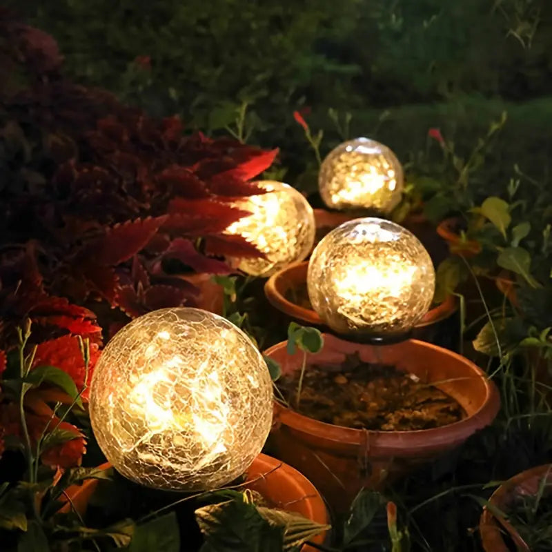 SunSphere - Globo Solare da Giardino per un'atmosfera esterna serena