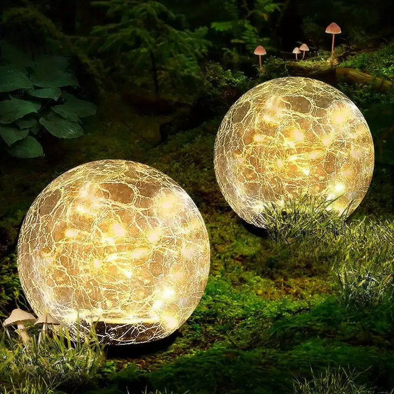 SunSphere - Globo Solare da Giardino per un'atmosfera esterna serena