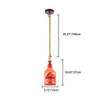 Lampada a Sospensione Contemporanea Industriale Colorata in Resina con 1 Luce