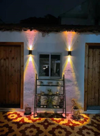 Lampada da Parete LED Impermeabile a Trapezio Semplice per Esterni con Luce Su e Giù