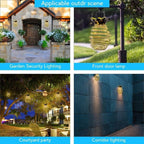 Lanterna in Ferro a Forma di Ananas Solare LED con Filo di Rame per Esterni, Impermeabile, Luci Decorative da Giardino Appese