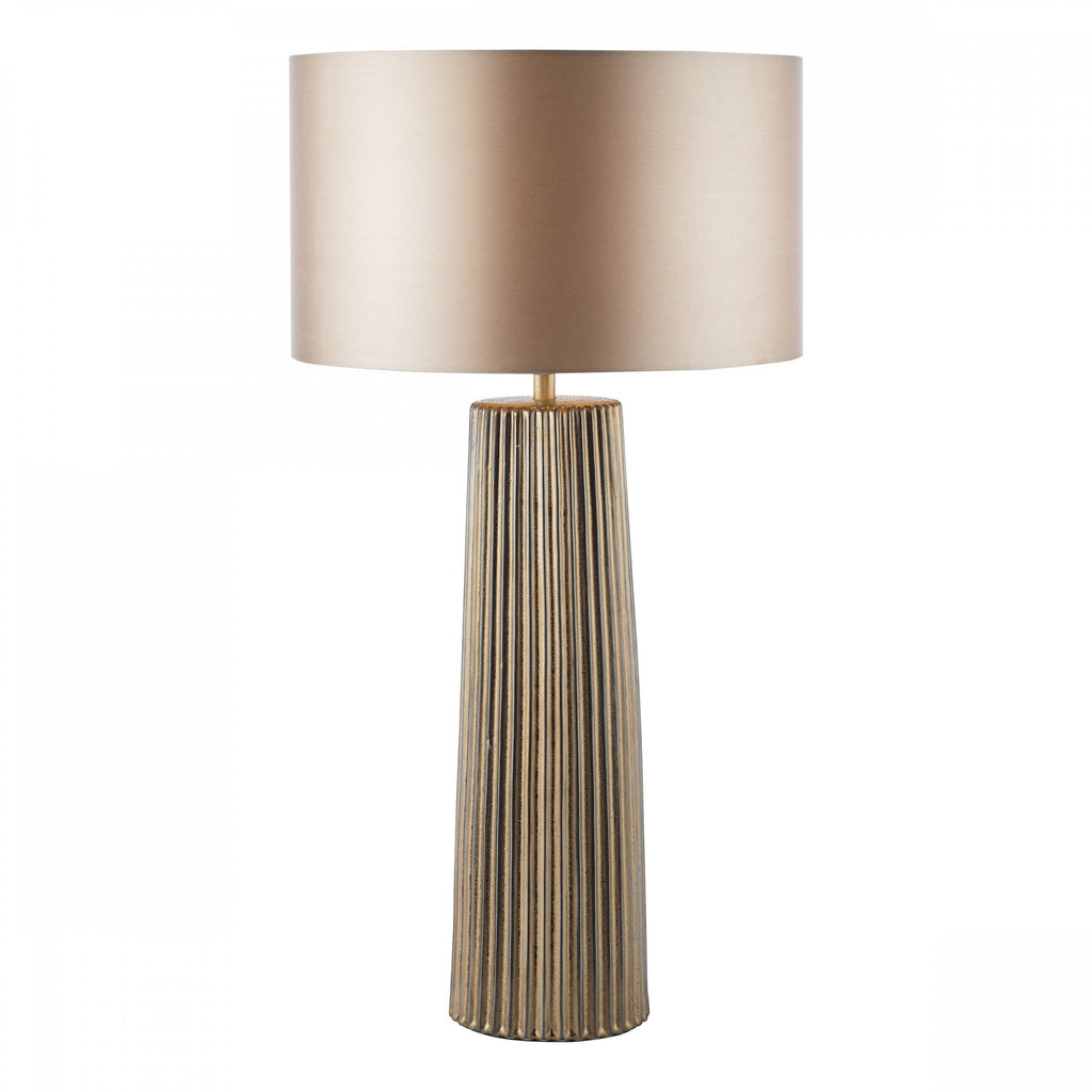 Base Lampada da Tavolo in Ceramica Bronzo Myla Solo Base