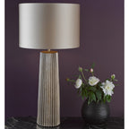 Base Lampada da Tavolo in Ceramica Bronzo Myla Solo Base
