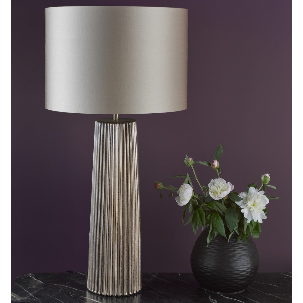 Base Lampada da Tavolo in Ceramica Bronzo Myla Solo Base