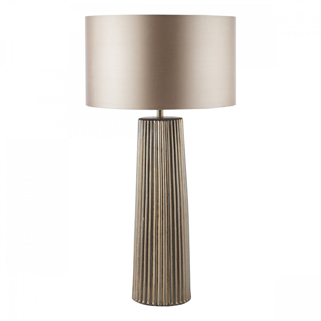 Base Lampada da Tavolo in Ceramica Bronzo Myla Solo Base