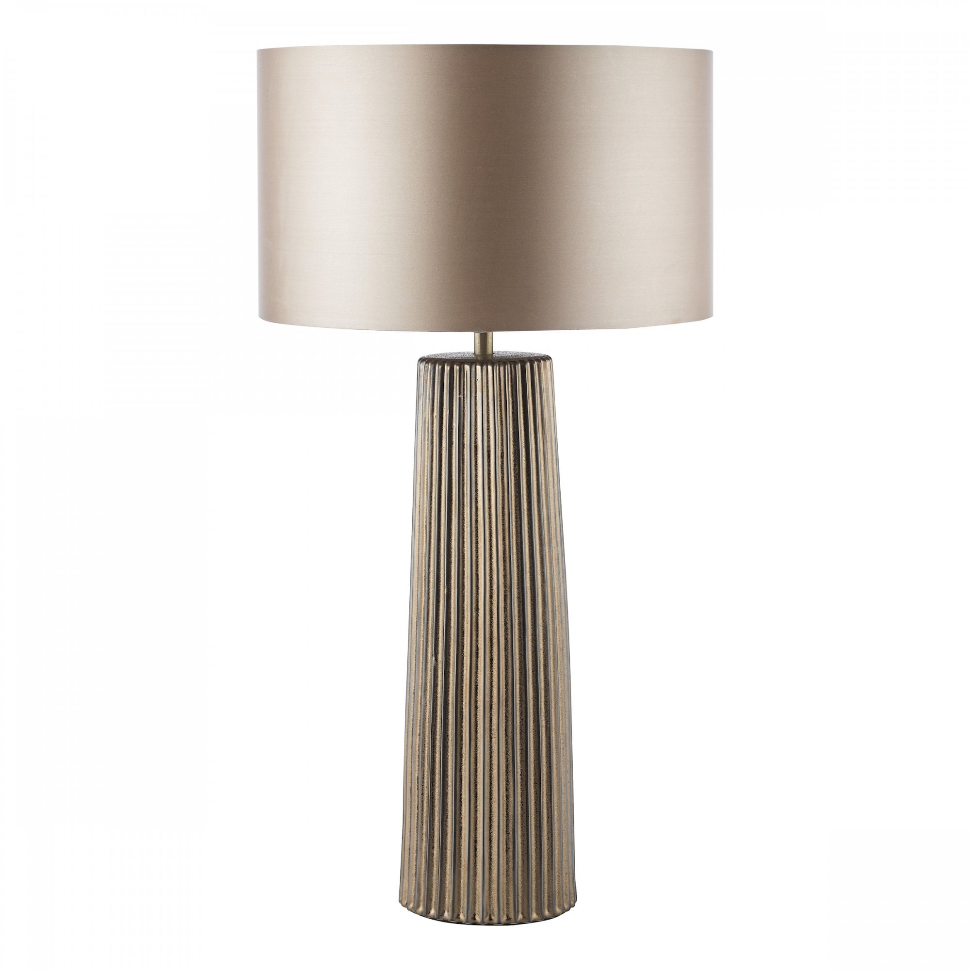 Base Lampada da Tavolo in Ceramica Bronzo Myla Solo Base