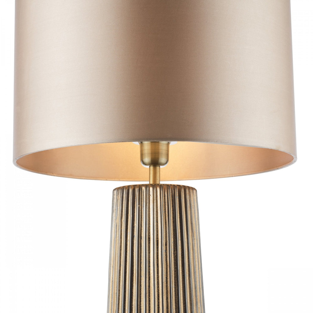 Base Lampada da Tavolo in Ceramica Bronzo Myla Solo Base