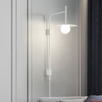 Lampada da parete Gea con braccio oscillante