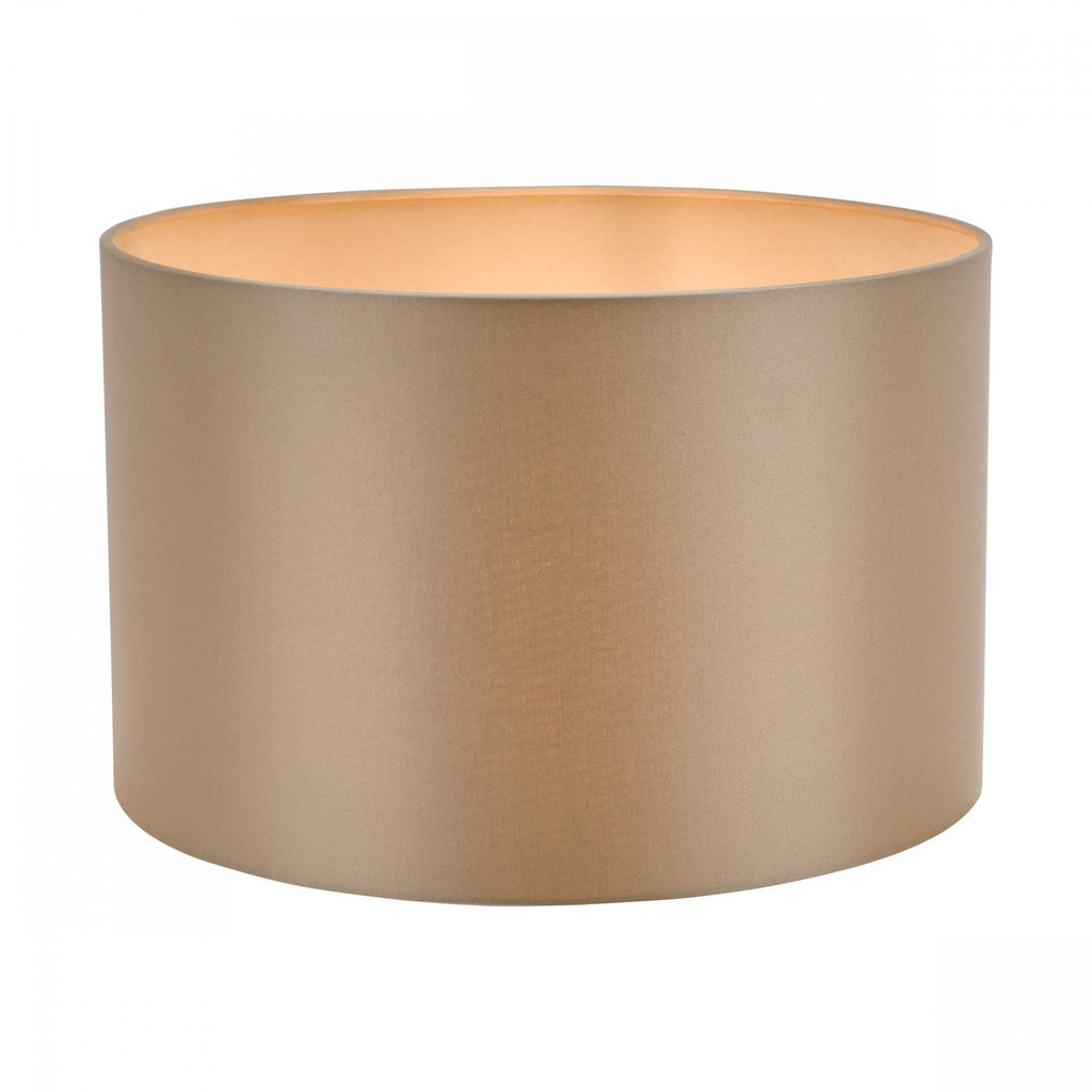 Lampada a tamburo in cotone taupe Lyris 35cm