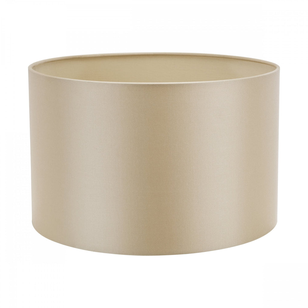 Lampada a tamburo in cotone taupe Lyris 35cm