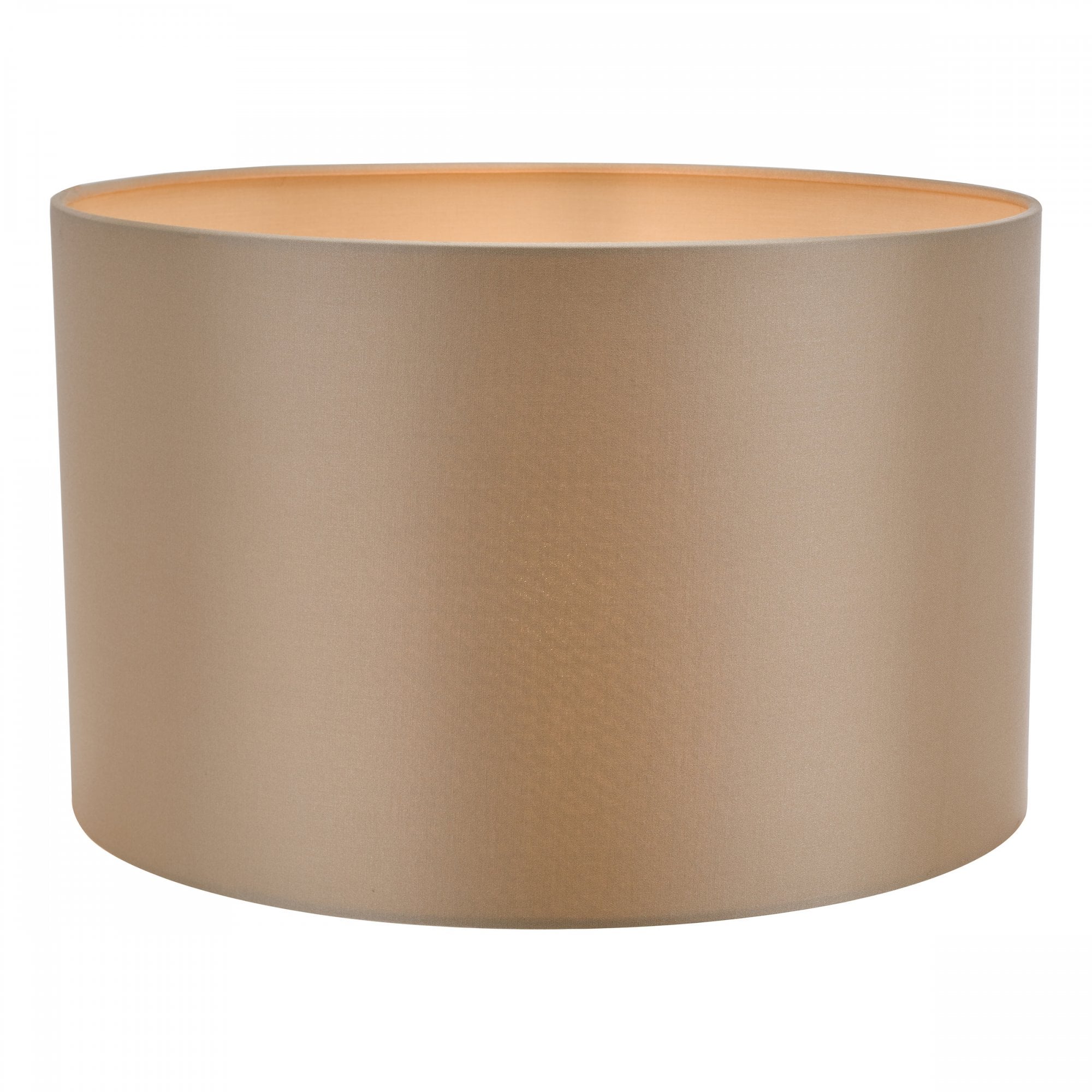 Lampada a Tamburo in Cotone Taupe Lyris 40cm