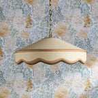 Lampada a Sospensione Buckenham Wood & Braided Ivory