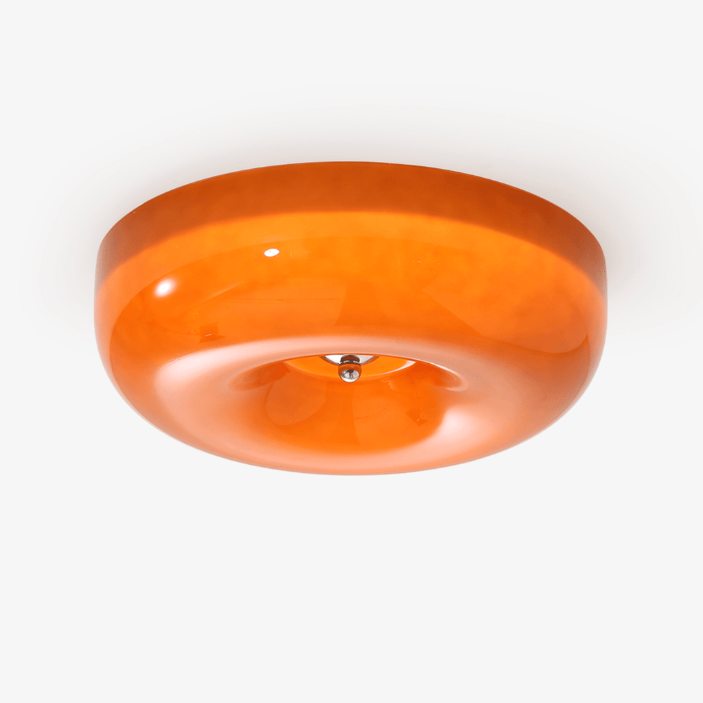 Lampada da soffitto in vetro Swirl