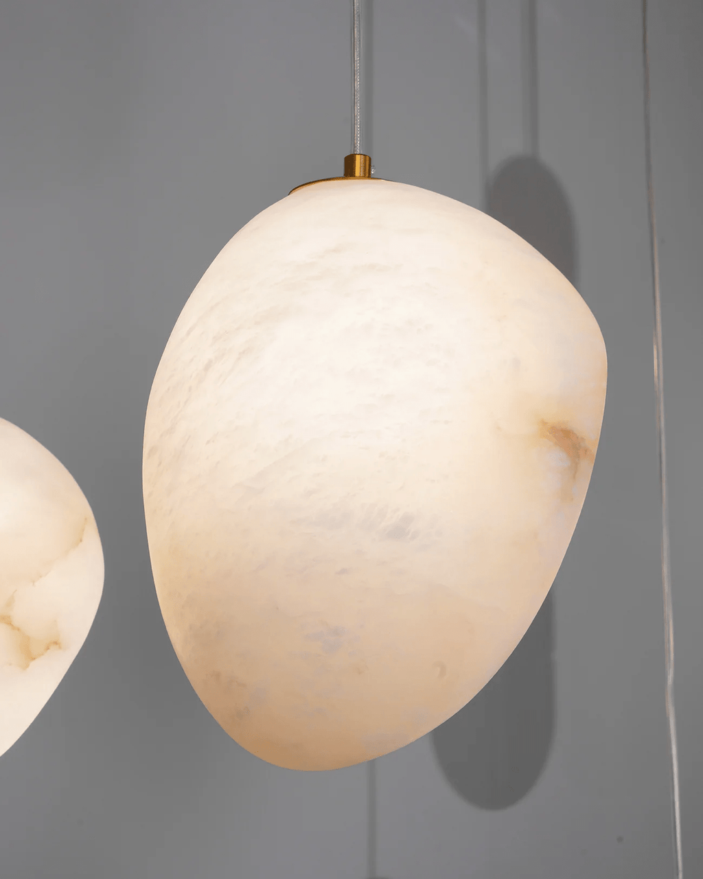 Lampada a sospensione Pebbles in Alabastro