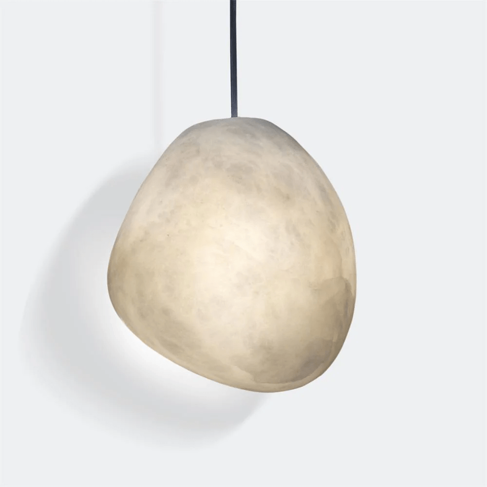 Lampada a sospensione Pebbles in Alabastro