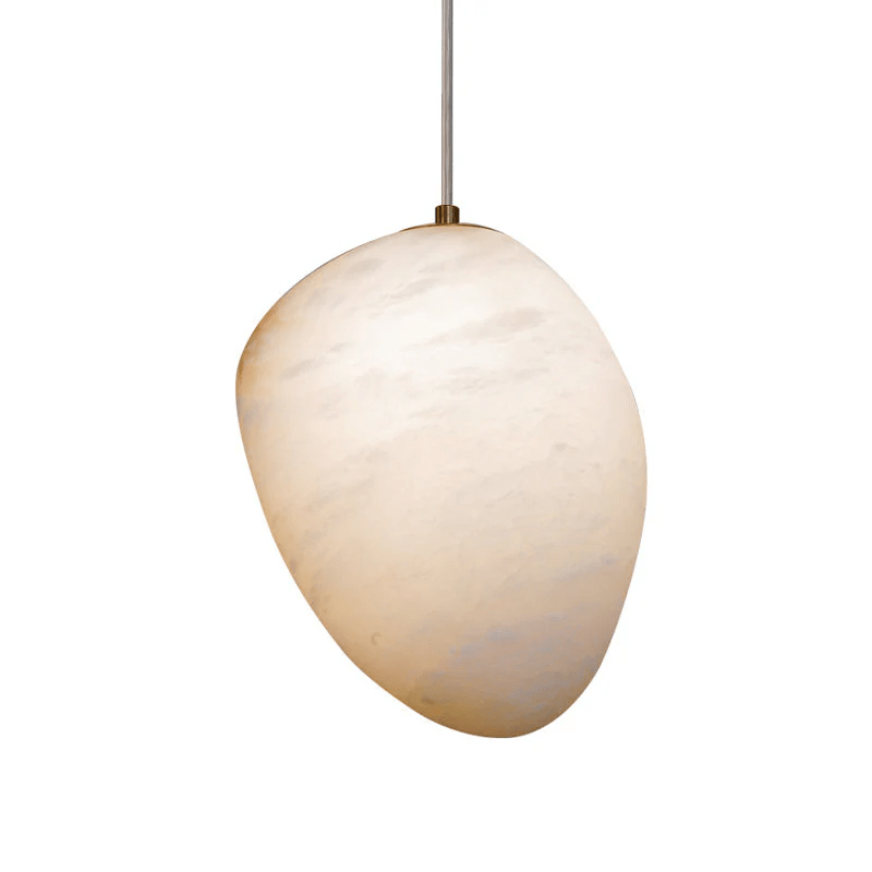 Lampada a sospensione Pebbles in Alabastro