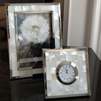 Cornice per foto Adelina e Orologio da Tavolo