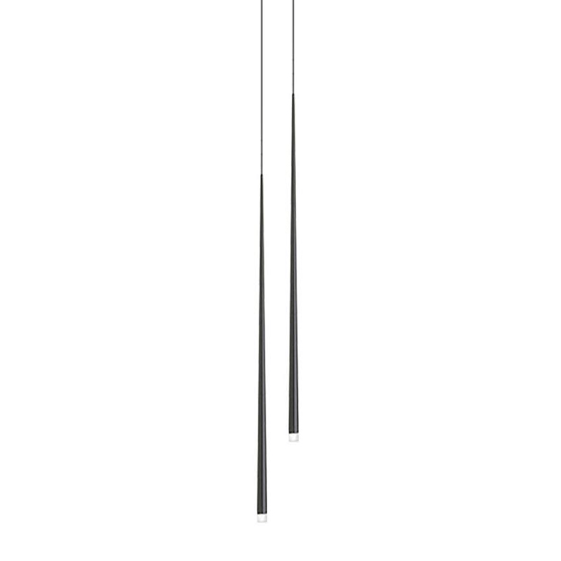 Lampadario a cono sottile