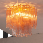 Lampada da soffitto Tubes di Murano