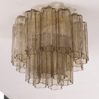 Lampada da soffitto Tubes di Murano