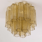 Lampada da soffitto Tubes di Murano