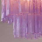 Lampada da soffitto Tubes di Murano