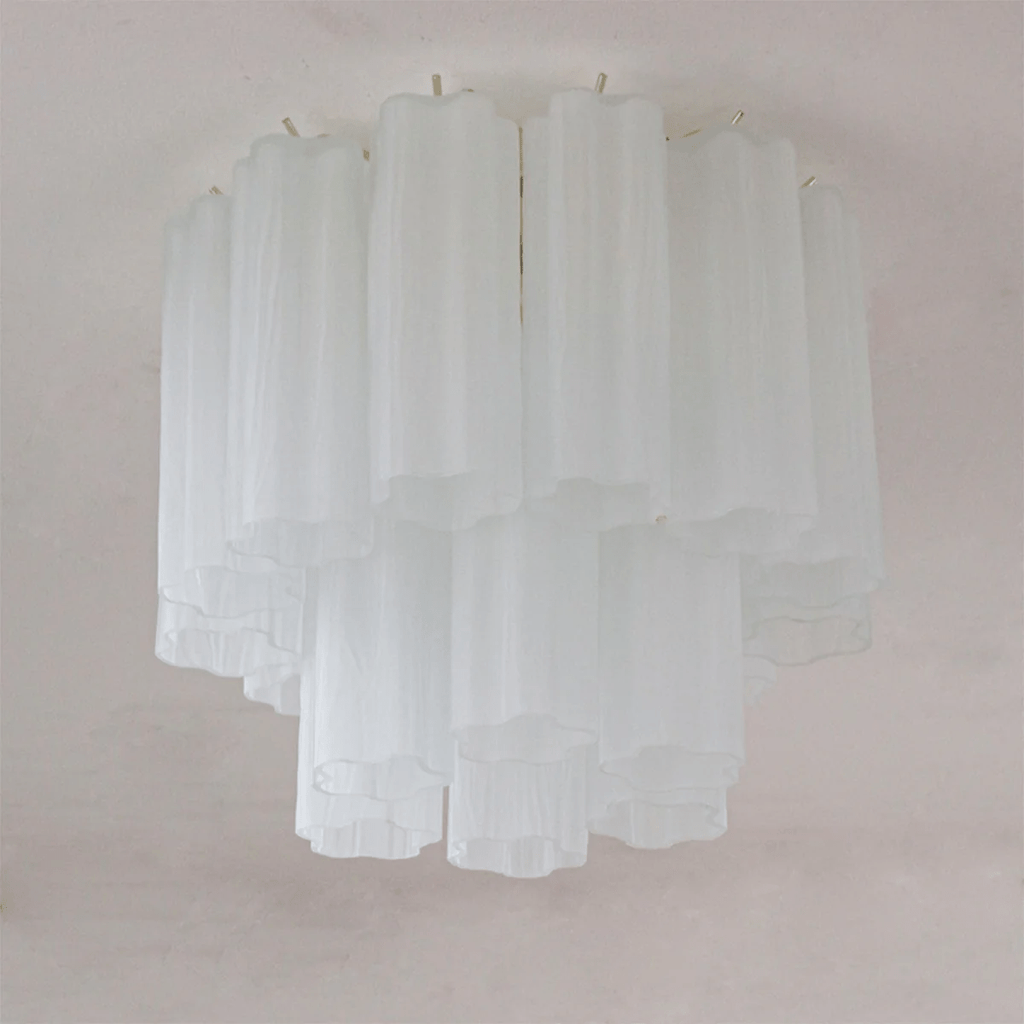 Lampada da soffitto Tubes di Murano