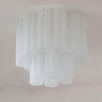 Lampada da soffitto Tubes di Murano