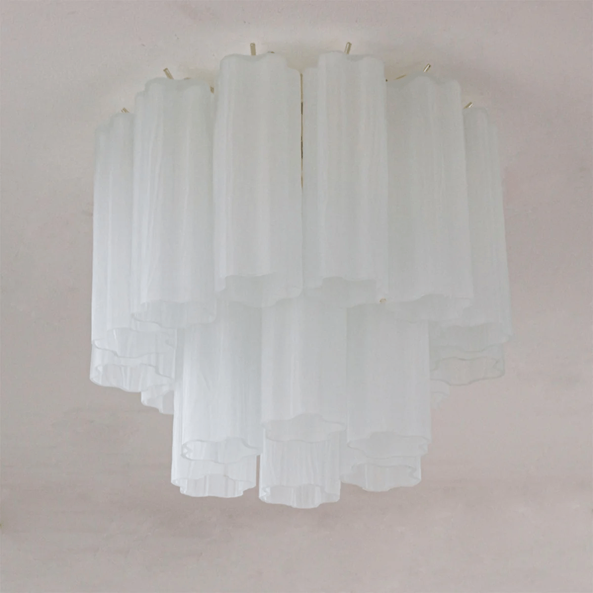 Lampada da soffitto Tubes di Murano