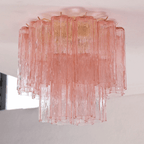 Lampada da soffitto Tubes di Murano