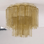 Lampada da soffitto Tubes di Murano